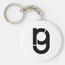 Keychain rimant de logo de Gaijin Porte-clés