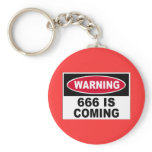 Keychain - Warning 666 is coming