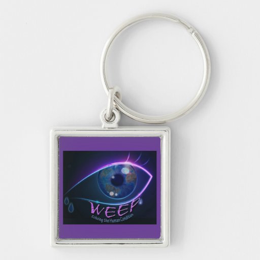 Keychain- WEEP echoing the human condition