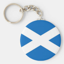 Keychain with Flag of the Scotland United Kingdom