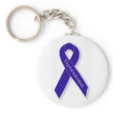 Keychain with the Indigo Ribbon Logo