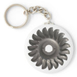 Keychain with Water Turbine