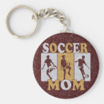 Keychains d'effet de scintillement de maman du foo porte-clef