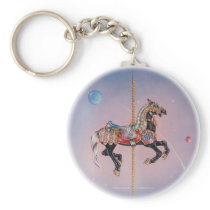 Keychains - Petaluma Carousel Horse 1