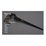 Keyhole saw business card