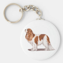 Keyring: Cavalier king charles spaniel Keychains