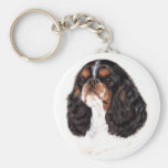 Keyring : English Toy ( king charles) spaniel Keychains