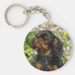 Keyring : King charles spaniel / English toy dog Key Chain