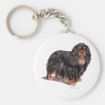 Keyring: King charles spaniel ( english toy ) Keychain