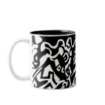 "Keys" Abstract Art Coffee Mugs