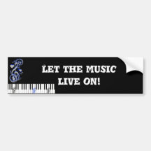 Key's Lof Love_ Bumper Stickers