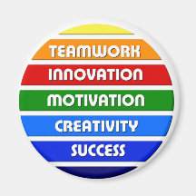 Keys To Success Fridge Magnets