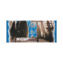 Keystone Colorado ski lift canvas Gallery Wrap Canvas