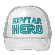 Keytar Hero Gamer wackiest best seller Trucker Hats
