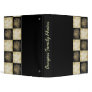 Khaki and Black block grunge family photo album