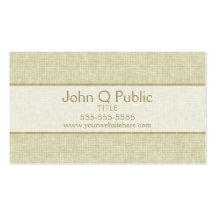 Khaki Business Card Template