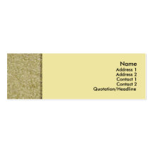 Khaki Sandstone Profile Card Business Card Template