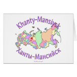 Khanty-Mansiysk Russie Cartes De Vœux