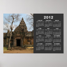 Khmer Castle ... Buriram, Isaan 2012 Calendar Print