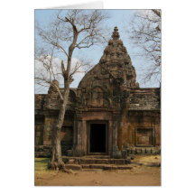 Khmer Castle ... Buriram, Isaan, Thailand Greeting Card
