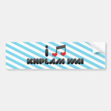 Khplam Wai fan Bumper Sticker