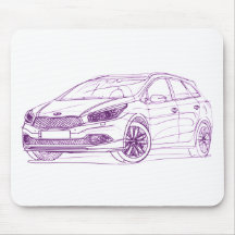 Kia Ceed SW 2013 Mousepad