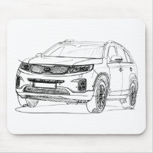 Kia Sorento 2013 Mouse Pads
