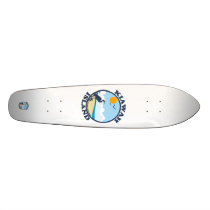 Kiawah Island. Custom Skate Board