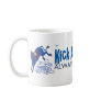Kick Ass Democrat Blue Donkey Kick Mug 