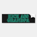 Kick Ass Grandpa Bumper Stickers