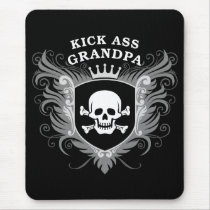 Kick Ass Grandpa Mouse Pad
