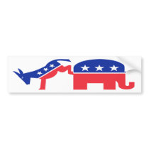 Kick 'em Dems! Bumper Sticker