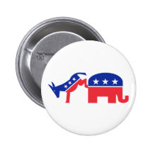 Kick 'em Dems! Pin