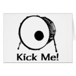 Kick Me Card