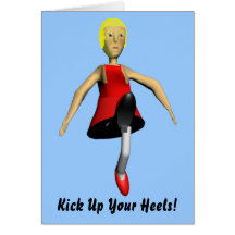 Kick Up Your Heels! Card