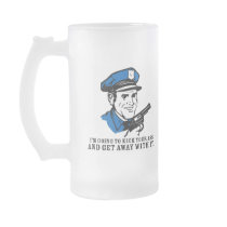 kick your ass and get away with it coffee mug