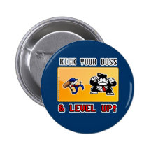kick your boss & level up! boton 