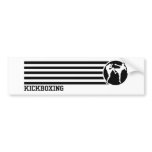 Kickboxing bumper stickers