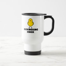 Kickboxing Chick Coffee Mug