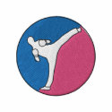 Kickboxing Logo embroidered shirts