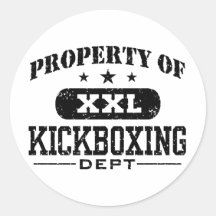 Kickboxing Sticker