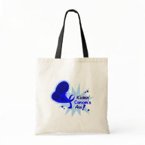 Kickin Cancer's Ass Anal Cancer Canvas Bags