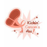 Kickin Cancer's Ass Endometrial Cancer t-shirts