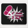 Kickin Cancer's Ass Throat Cancer Mouse Pad