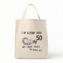 Kicking the Bucket Tote Bag