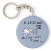 Kicking the Bucket Key Chains