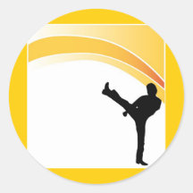 Kickingvector Stickers