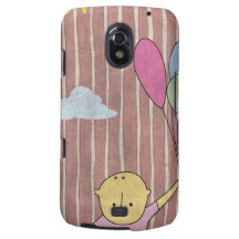 kid and balloon samsung galaxy nexus case
