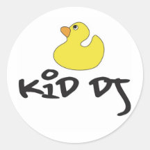 Kid DJ Stickers