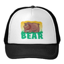 Kid Friendly Bear Mesh Hats
